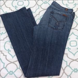 35.25” LONG💙👖7FAM! VINTAGE BOOT😘💙30 9/10 TALL
